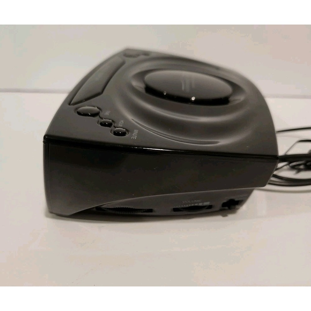 Timex MP3 Line-In T227BQ Tuning Alarm Clock Radio Blk Tested Works !! EUC - Picture 4 of 9